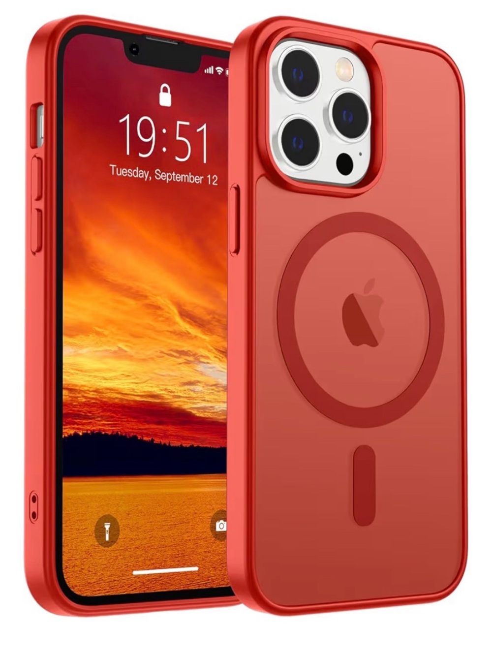 SUPFINE Magnetic for iPhone 13 Pro Max Case (Compatible with MagSafe)